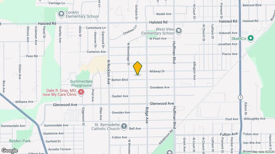 2203 Barton Blvd Map and Location Details