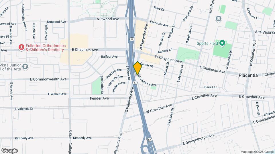 625 Encinitas Way Map and Location Details