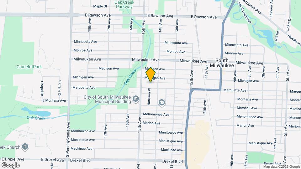 1414 Marquette Ave, Unit 2 upper Mapa y Detalles de la Ubicación