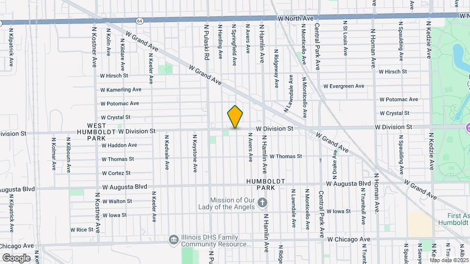 3901 W Division St Mapa y Detalles de la Ubicación