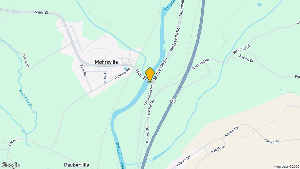 800 Mohrsville Rd Map and Location Details