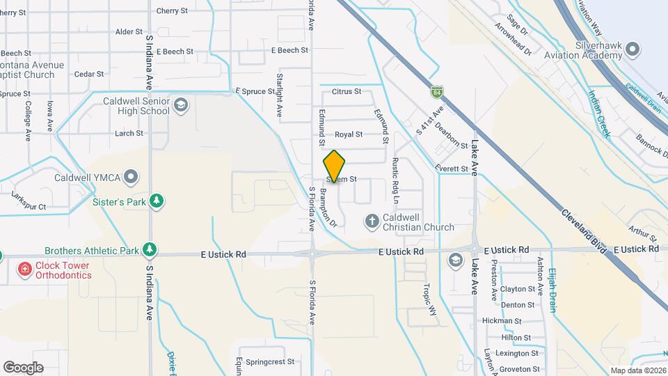 3720 Bismark Ave Map and Location Details
