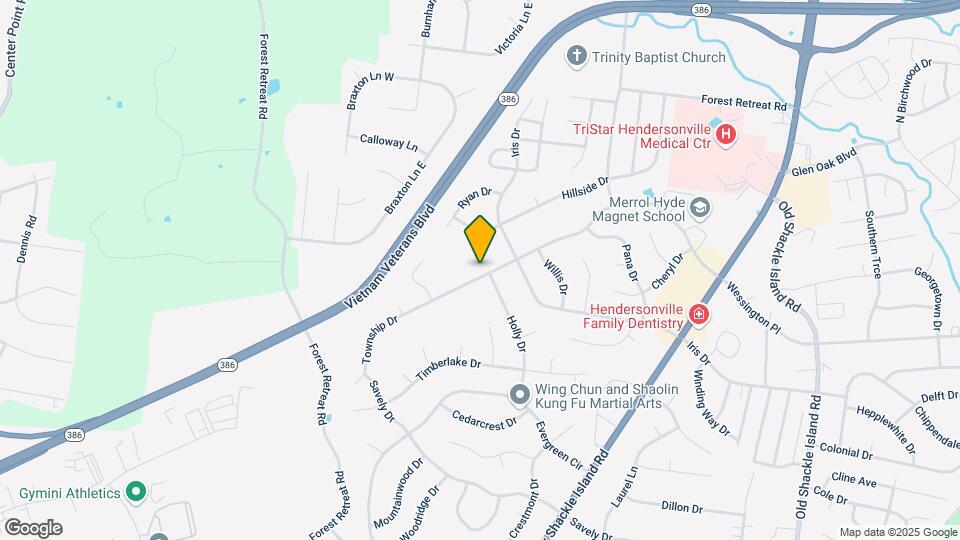 206 Township Dr Map and Location Details