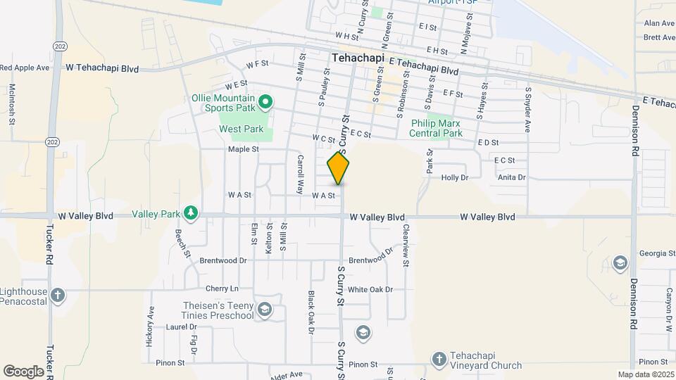 201 W A St Map and Location Details