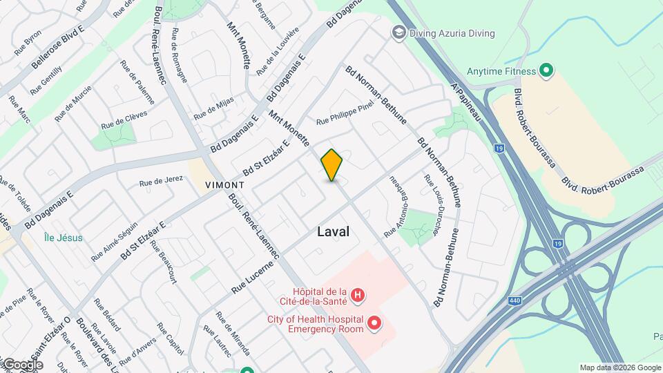 1794-1800 Monette Map and Location Details