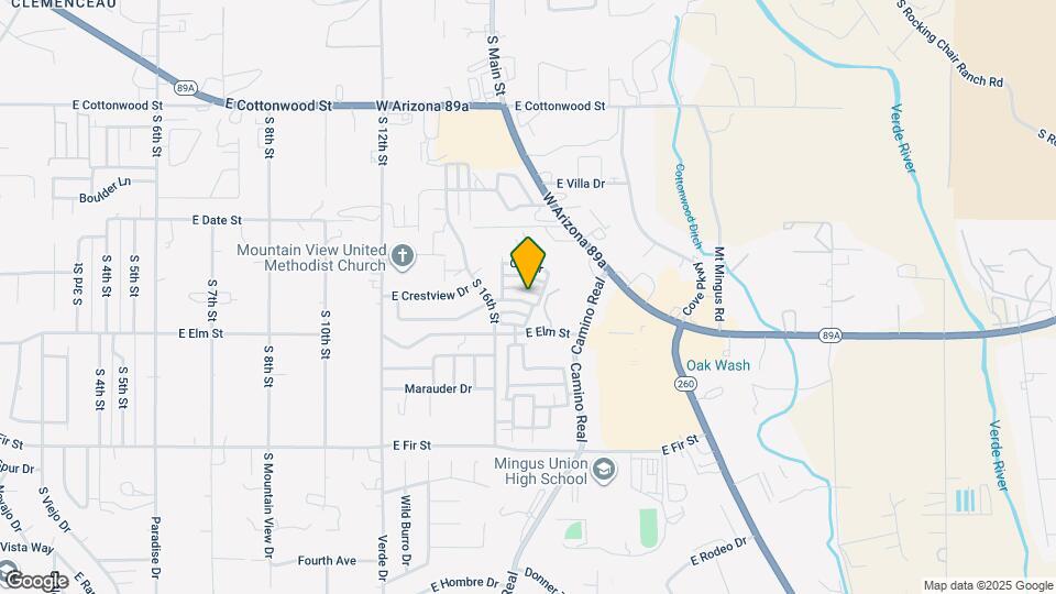 1765 Manzanita Dr Map and Location Details