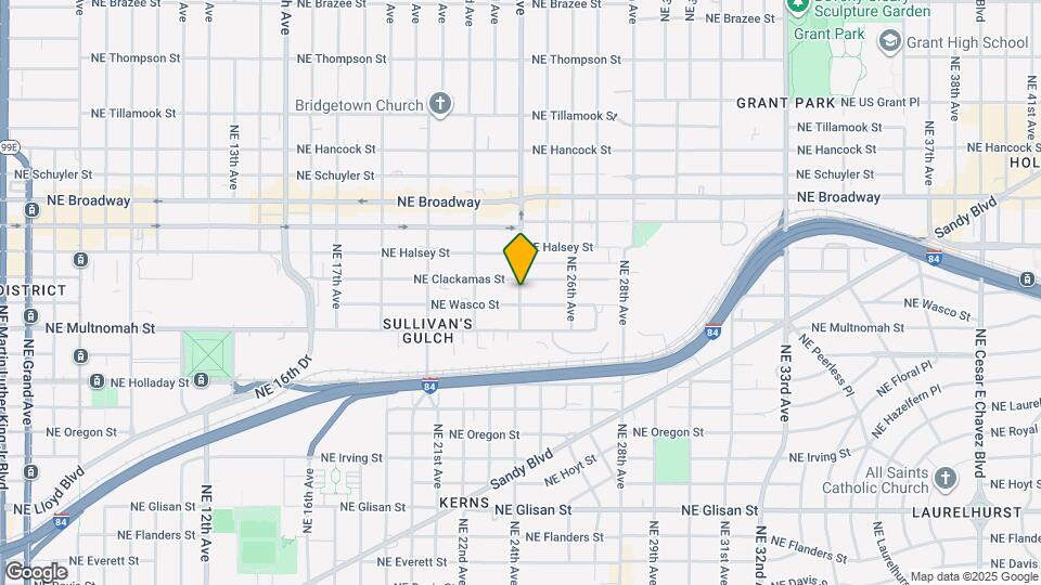 1309 NE 24th Ave Map and Location Details