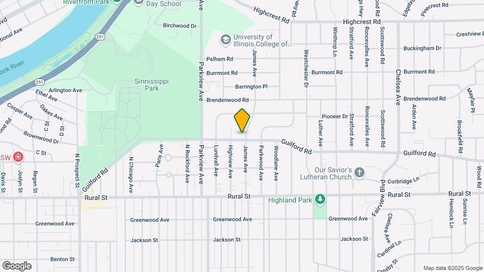2520 Guilford Rd Map and Location Details