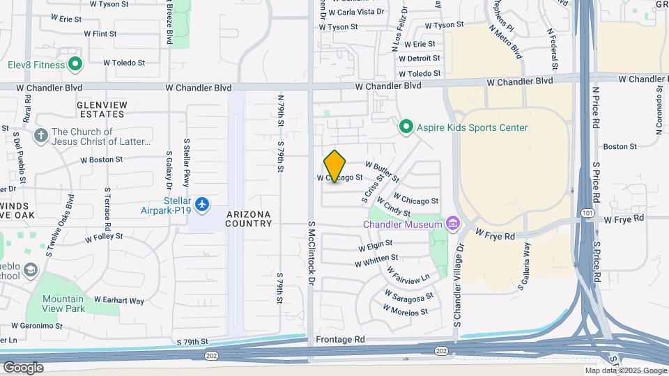 3946 W Cindy St Map and Location Details