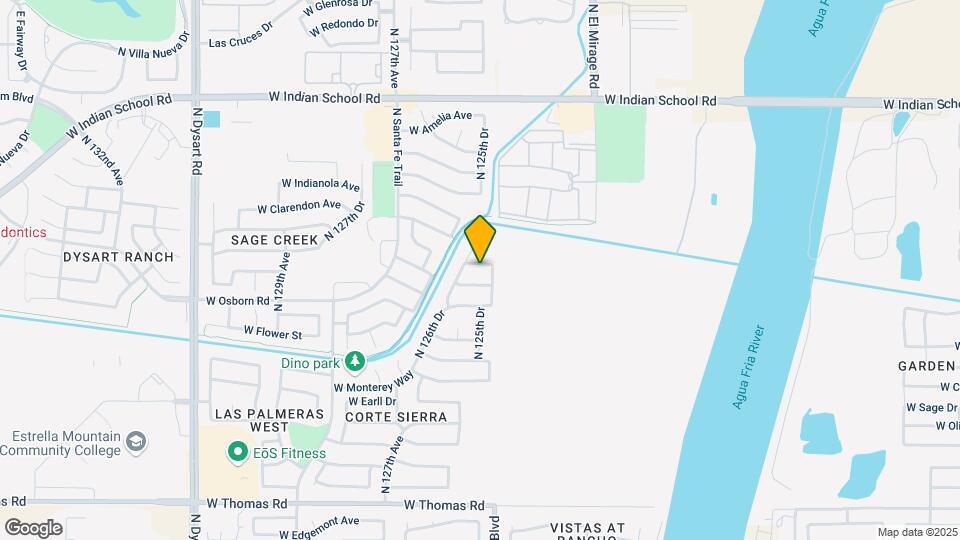 12563 W Osborn Rd Map and Location Details