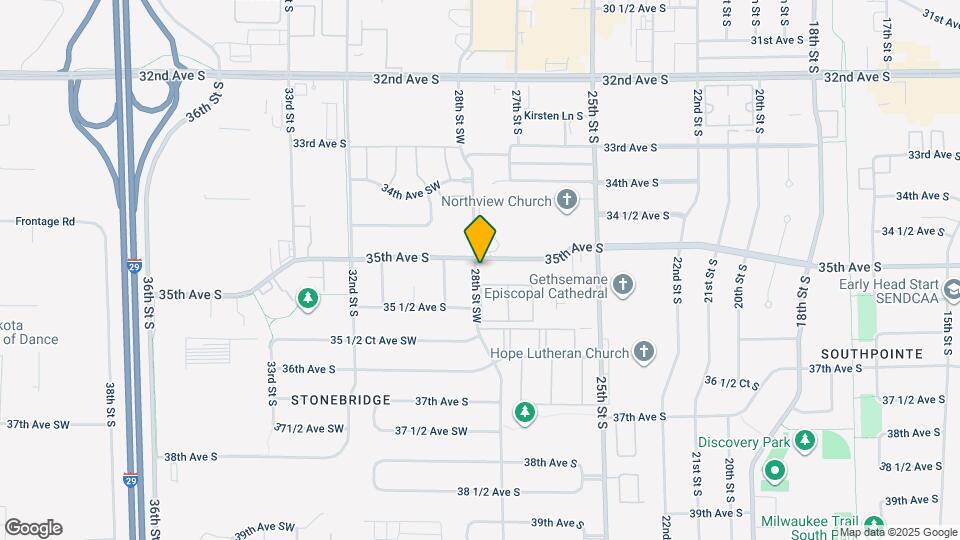 3502 28th St SW Map and Location Details