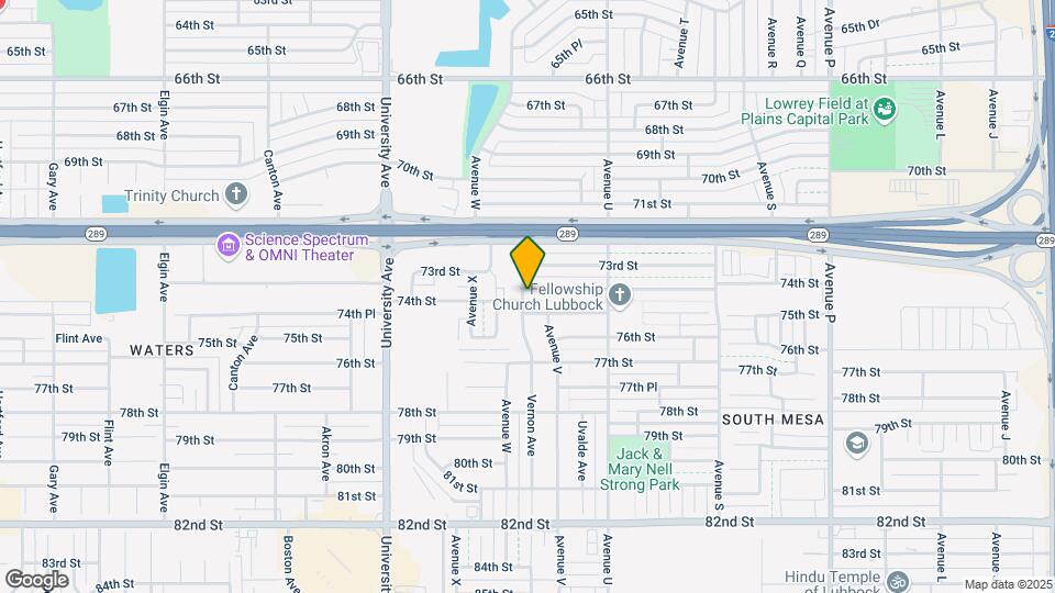 2131 74th St Map and Location Details