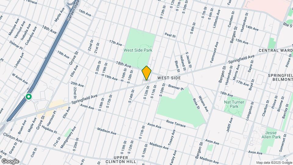 572 Springfield Ave Mapa y Detalles de la Ubicación