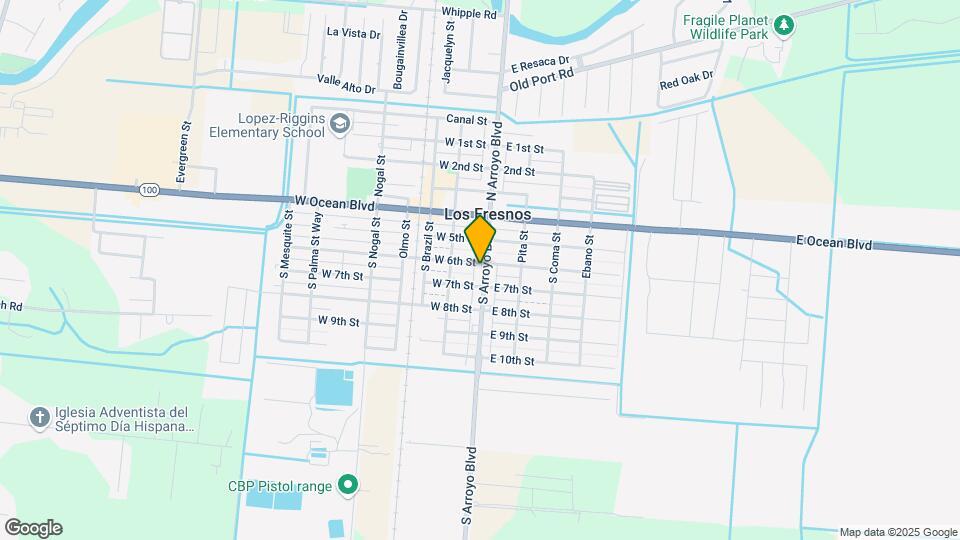 300 S Arroyo Blvd Map and Location Details