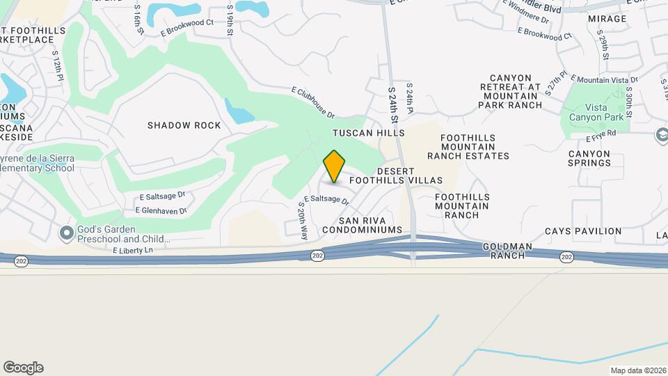 2127 E Nighthawk Wy, Unit 808 Map and Location Details