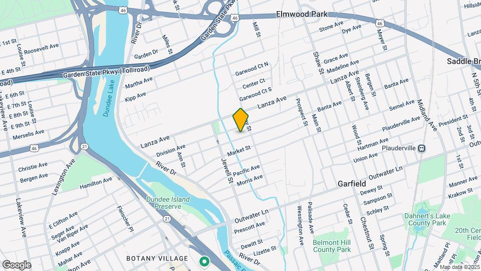 153 Banta Ave Map and Location Details