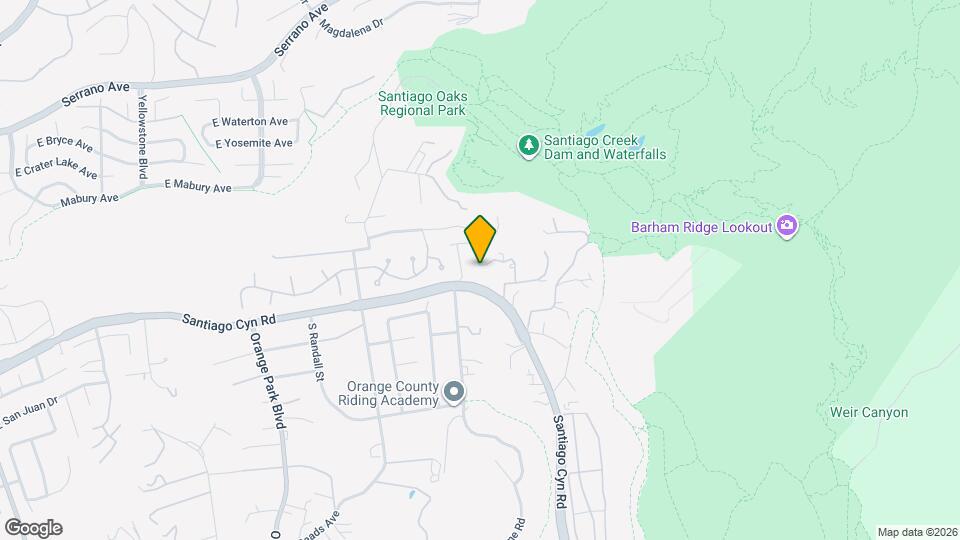 1658 N Hunters Way Map and Location Details