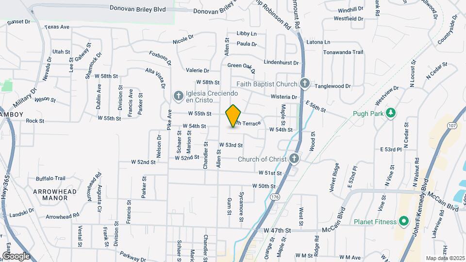 408 Pickwick Ln Map and Location Details