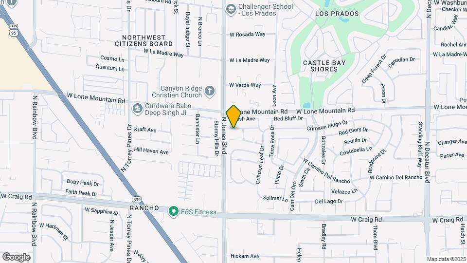 5917 Briar Rose Ln Map and Location Details