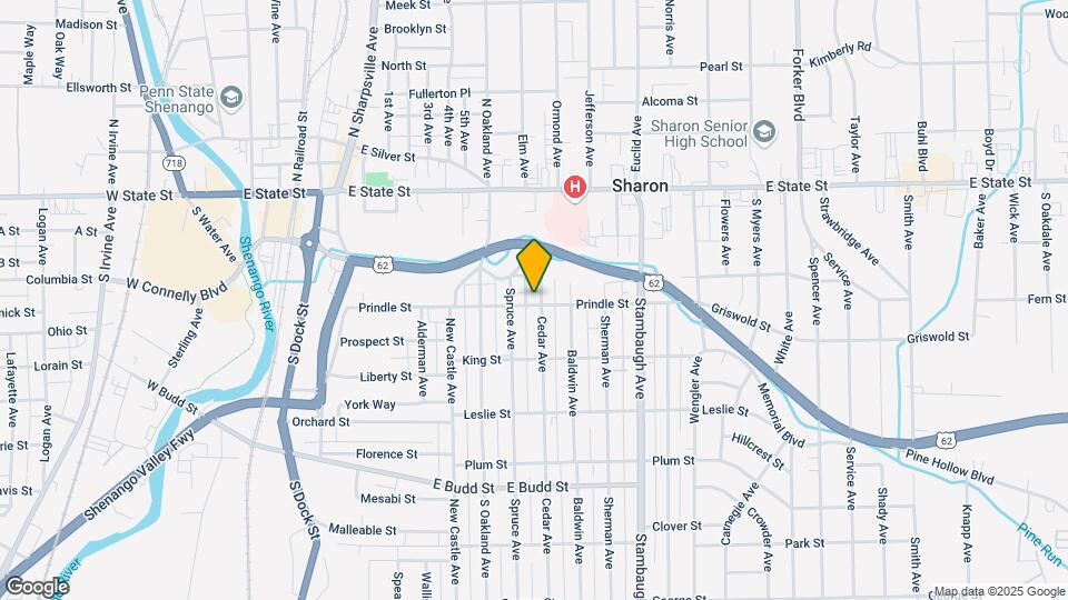 230 Cedar Ave, Unit 3rd Floor Map and Location Details