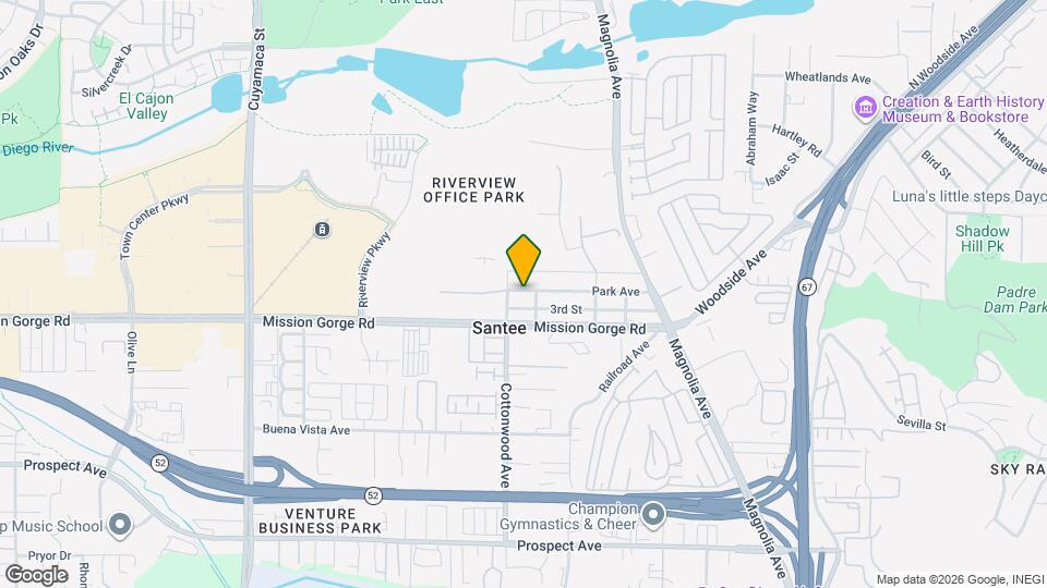 10317-10323 Park Ave Map and Location Details