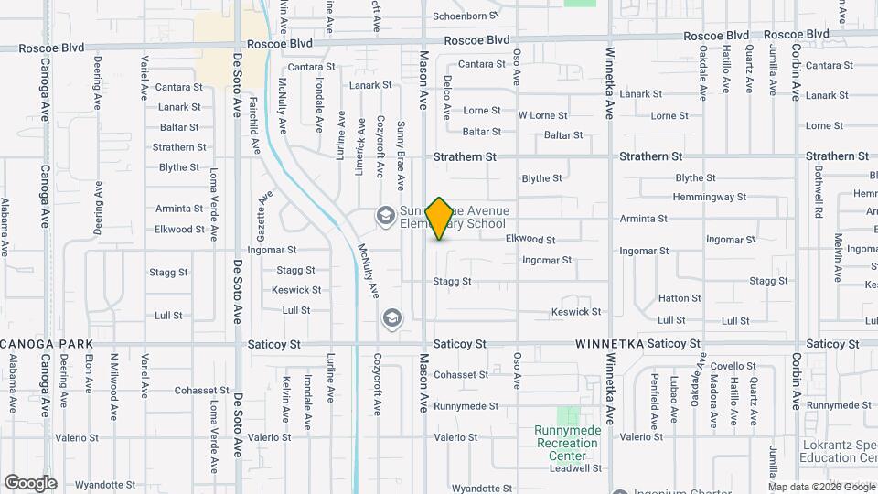 20454 Elkwood St Map and Location Details