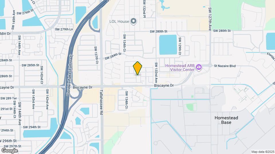 28625 SW 133rd Pl Map and Location Details