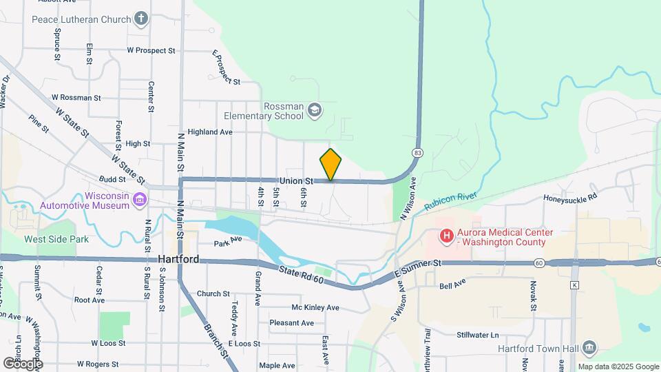 703 Union St, Unit 1 Map and Location Details