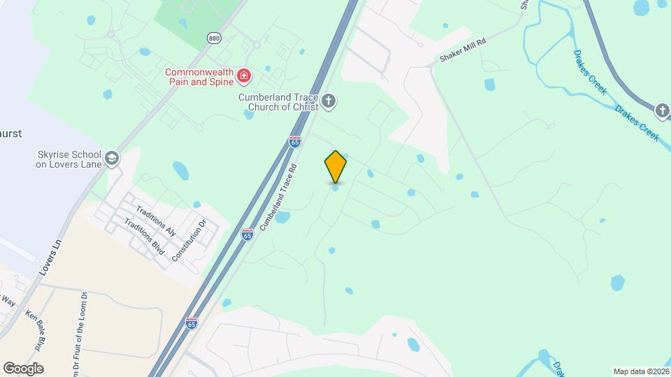 559 Cumberland Pointe Ln Map and Location Details