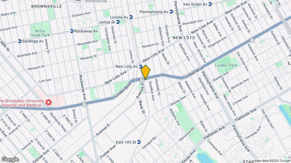 1726 Linden Blvd Map and Location Details