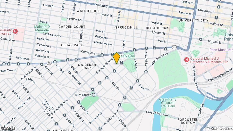 4517 Chester Ave Mapa y Detalles de la Ubicación