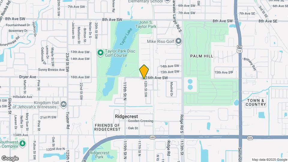 1628 12th St SW Map and Location Details