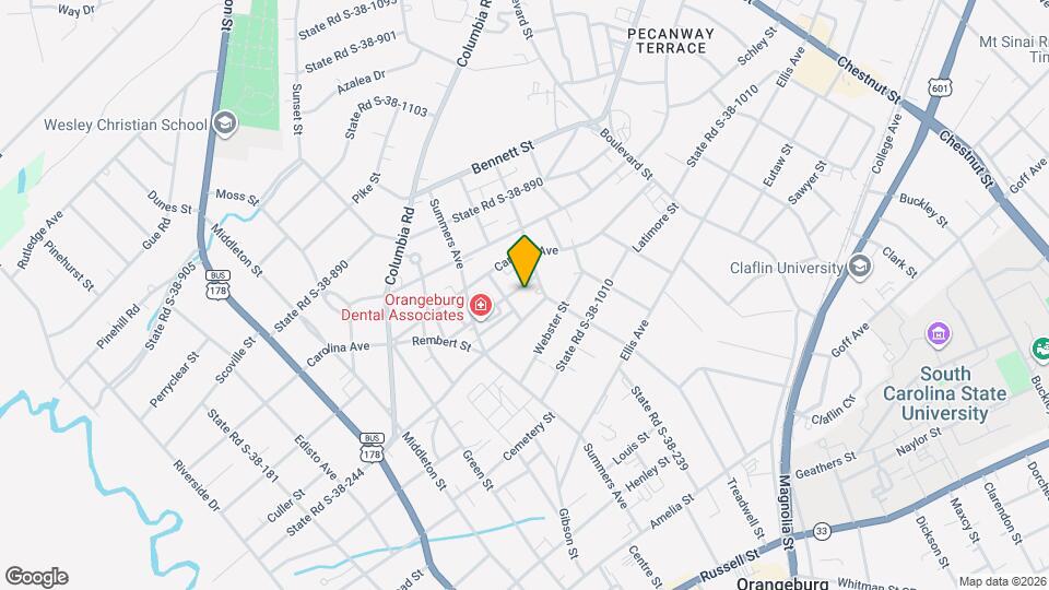 650 Laurel St, Unit 650 Map and Location Details