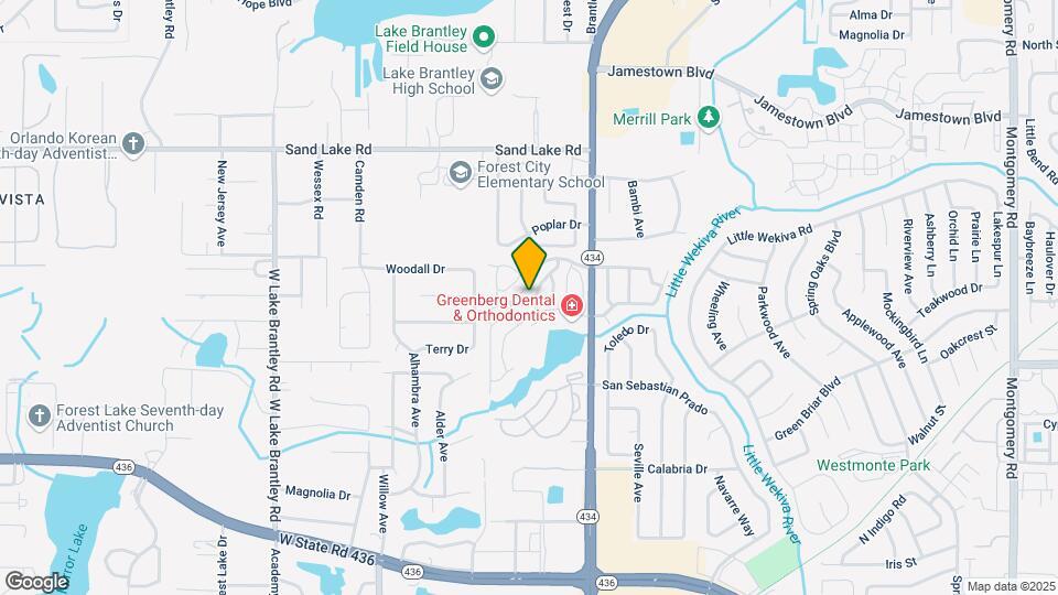 694 Seabrook Ct Map and Location Details
