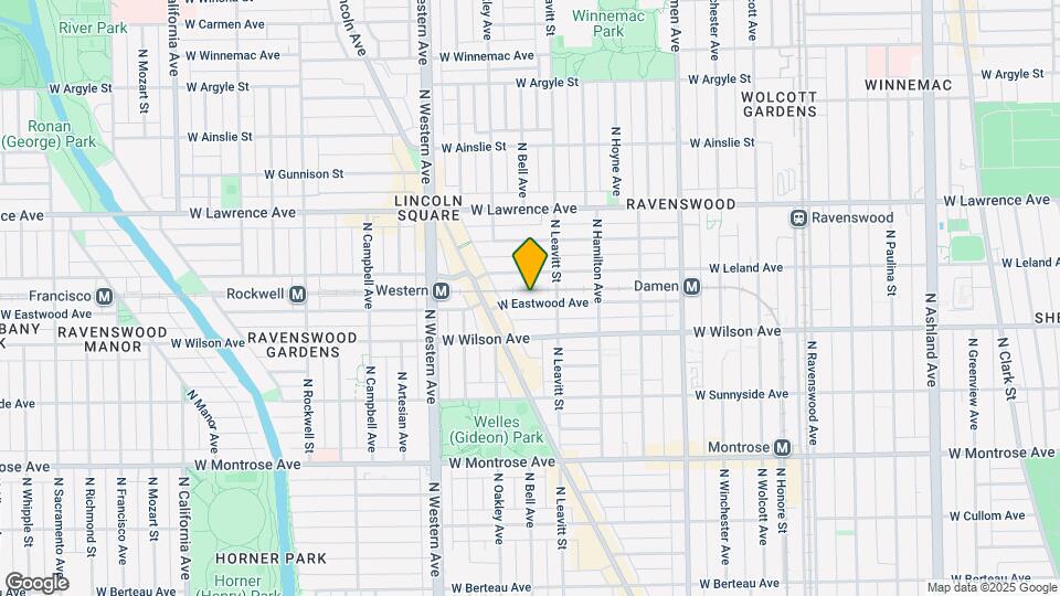 2222 W Eastwood Ave Map and Location Details