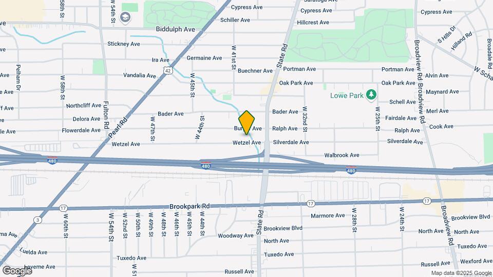 3704 Wetzel Ave Map and Location Details
