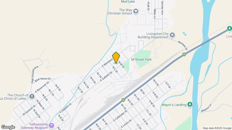 517 N M St Map and Location Details