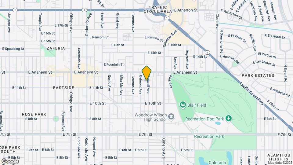 1121 Roswell Ave Map and Location Details