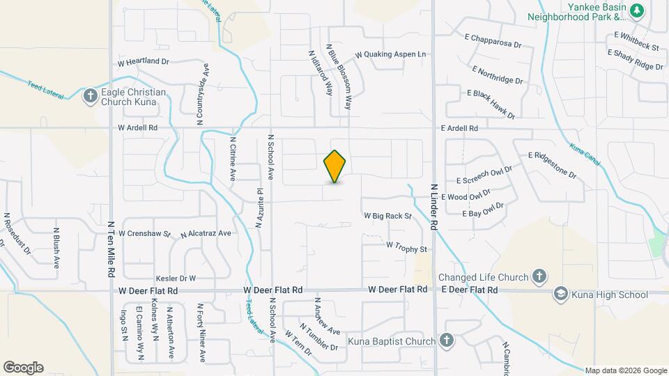 487 W Screech Owl Dr Map and Location Details