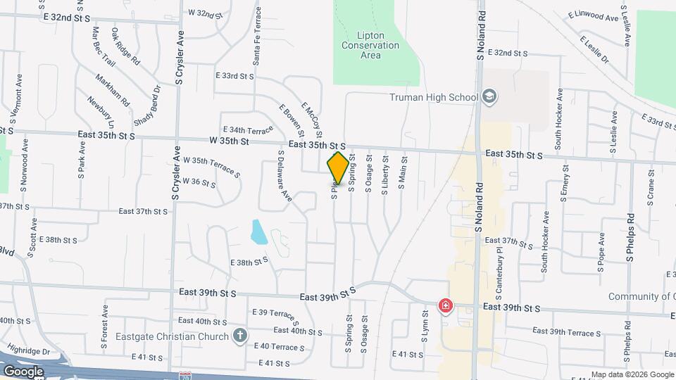 3601 S Pleasant St, Unit 1702 Map and Location Details