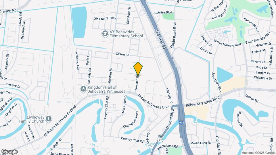 2550 Weslaco Rd, Unit G1 Map and Location Details