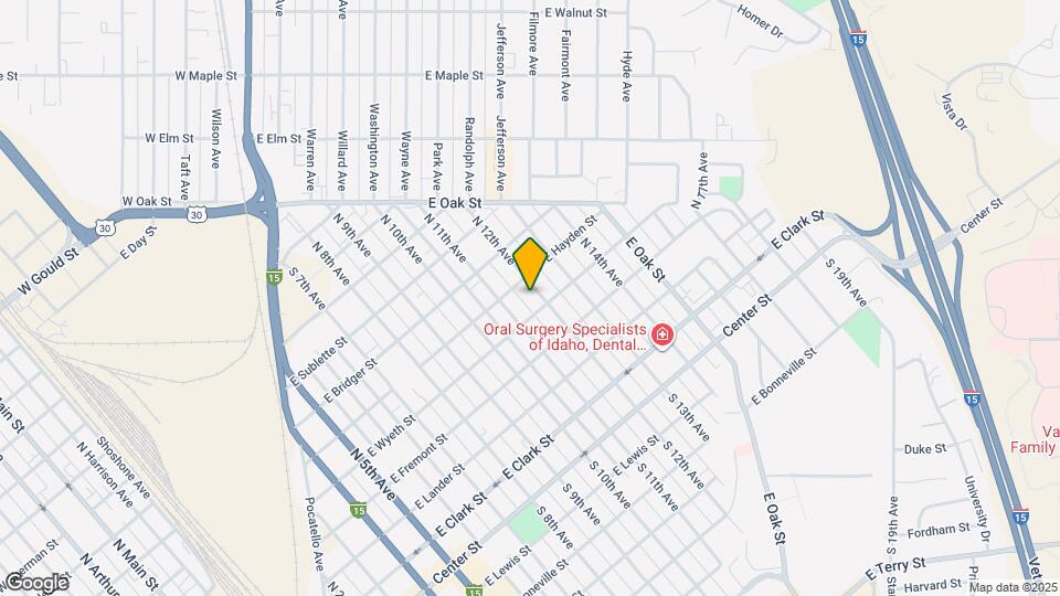 521 N 12th Ave Map and Location Details