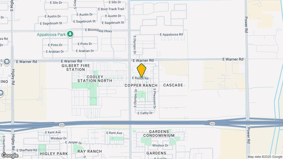 928 S Hawk Ln Map and Location Details