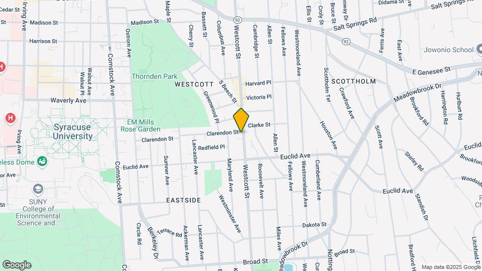 704 Westcott St Map and Location Details