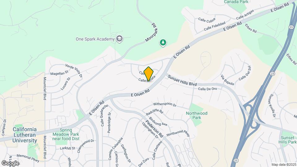 972 Calle Pinata Map and Location Details