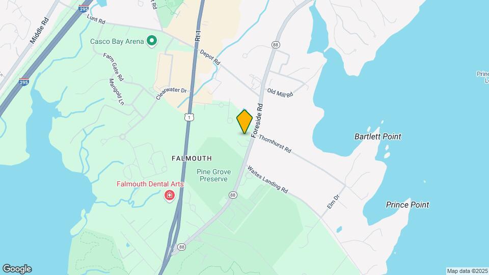 64 Foreside Rd, Unit 1A Map and Location Details