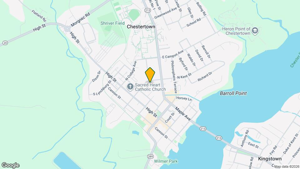 229 N Kent St Map and Location Details