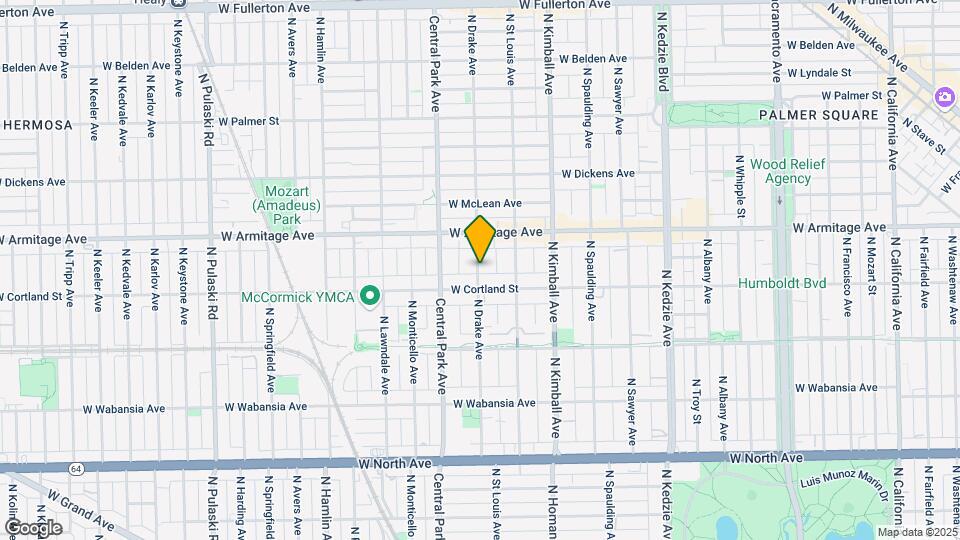 1919 N Drake Ave, Unit H Map and Location Details