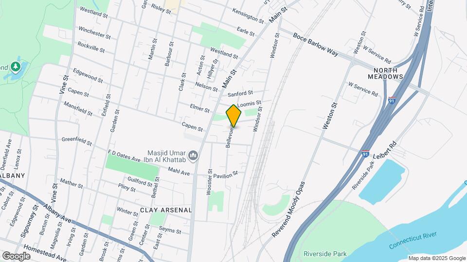 294 Bellevue St Map and Location Details