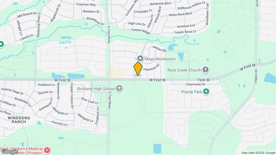 1301 Jennings Ct Map and Location Details